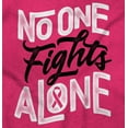 thumbnail image 2 of No One Fights Alone Breast Cancer Women Plus Size Crewneck Sweatshirt Brisco Brands 3X, 2 of 5