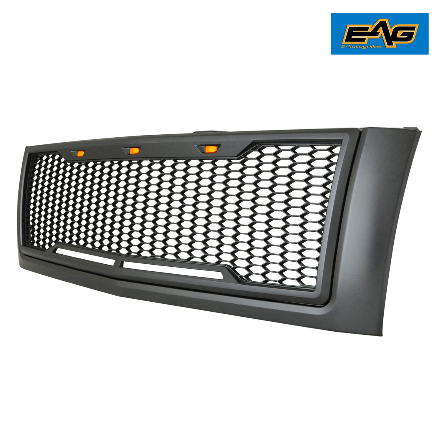 E-Autogrilles Black Stainless Steel Wire Mesh Grille Grill With