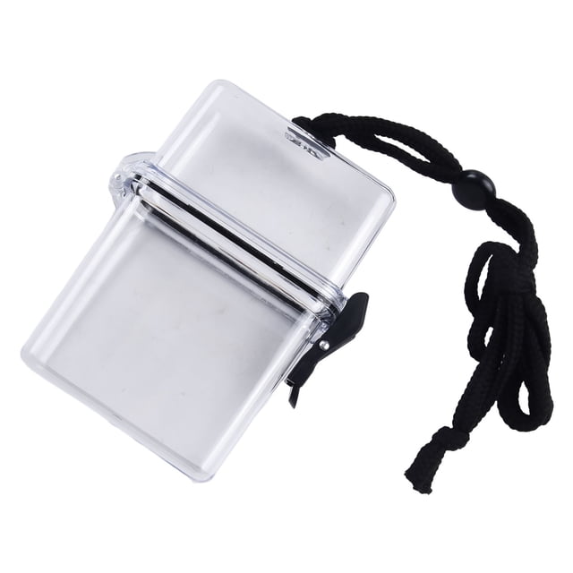 Swimming Waterproof Box Storage Case With Lanyard Sealed Boxes For Kayaking Rafting Swimming Accessories