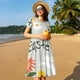thumbnail image 4 of Balery Happy Easter Vestidos sueltos de manga corta para mujer, vestidos de verano 2025, vestidos casuales de corte A con vuelo., 4 of 6