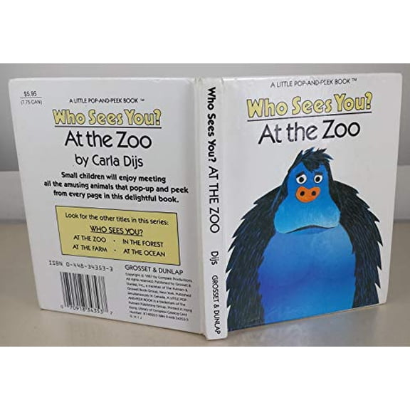 Pre-Owned Who Sees You At Zoo (Little Pop-And-Peek Book) (Paperback) 0448343533 9780448343532