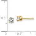 thumbnail image 2 of 14y .70ct. I1 J-K Diamond Stud Push-on Post Earrings ST2, 2 of 2
