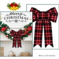 thumbnail image 4 of maxiaoxia 1PC Christmas Bow for Christmas Tree Garland, Rustic Bows Christmas Ornaments, Christmas Tree Bows Wreath Decorative, for Wedding Holiday Birthday Party Decoration, 4 of 7