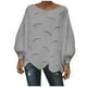 thumbnail image 2 of Puntoco Suéter De Mujer Color Casual Hueco Cadena Enlace Suelto Suéter De Punto Suéter Navidad Liquidación Puntoco Puntoco-5027, 2 of 4