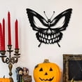 thumbnail image 4 of Adornos de mariposas de Halloween Exquisita obra de arte de metal para la decoración de la cerca de la granja, 4 of 5