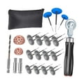 thumbnail image 2 of Kit de 29 parches para reparación de neumáticos, rodillo universal para reparación de vehículos, para coches, SUV, caravanas y remolques., 2 of 8