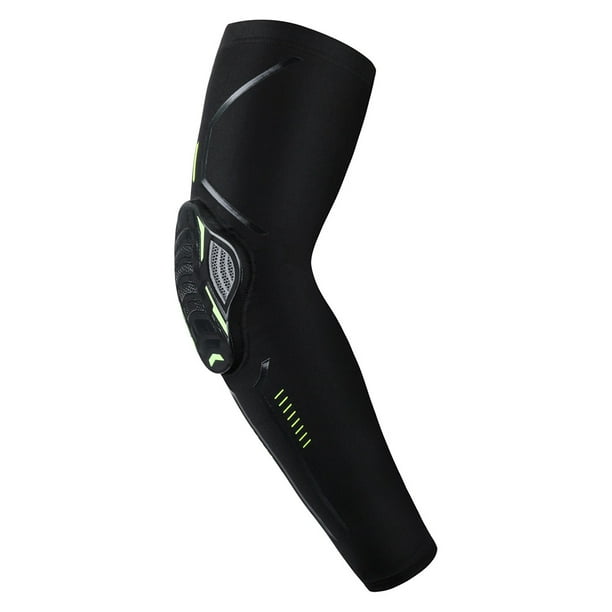 Almohadilla protectora elástica para codo, protector de brazo de compresión a prueba de golpes para deportes de Fitness