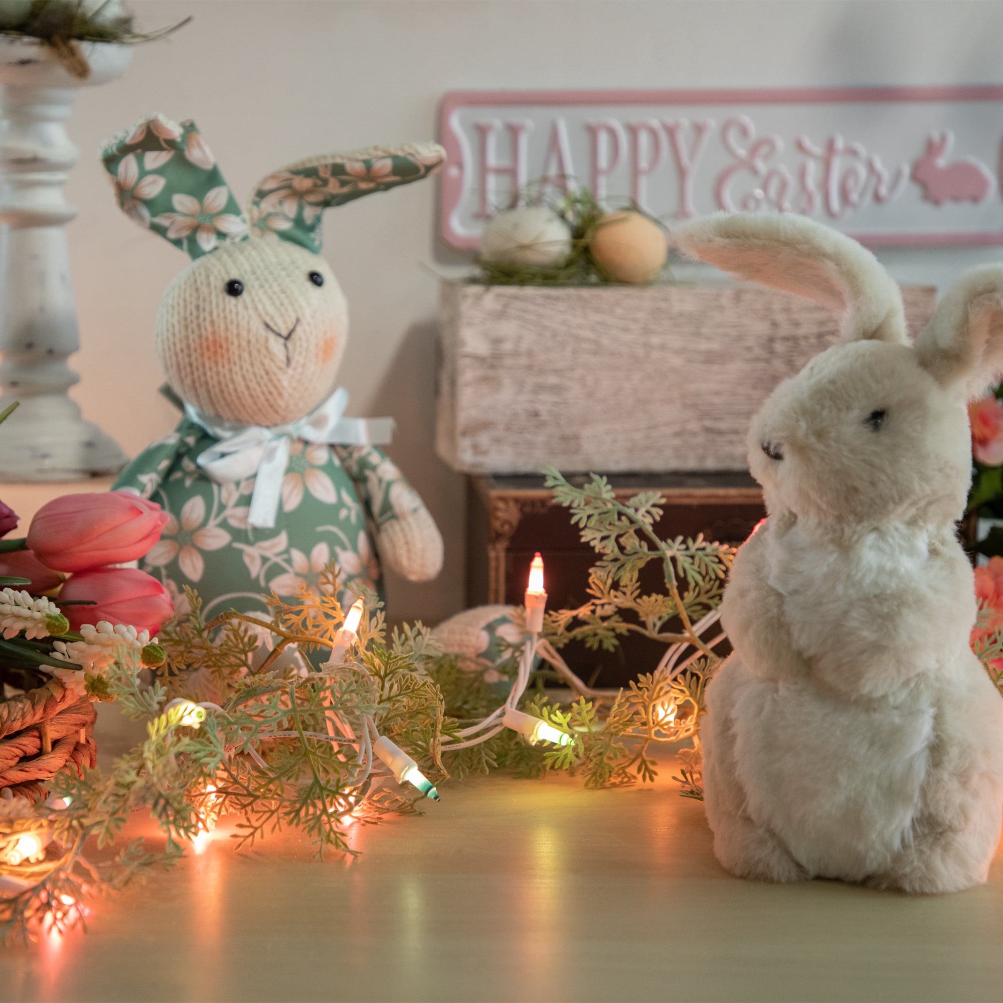 Northlight Mini Pastel Christmas Light Set - Multicolor - 20' White Wire - 100ct