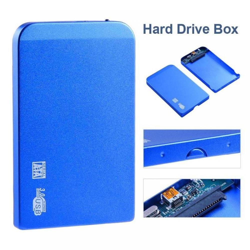 2.5inch Aluminum Alloy Ultrathin USB3.0 Hard Disk Box, Supports 3TB