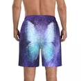 thumbnail image 3 of Men Beach Short Quick-drying Swimming Trunk Galaxy Stars Butterfly Swimwear Swimsuit Bathing Shorts, 3 of 6