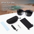 thumbnail image 7 of TINHAO Polarized Sunglasses Over Glasses for Women Men, Fit Over Glasses Sunglasses with Square Oversized UV Protection, 7 of 7