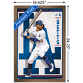 thumbnail image 3 of MLB Los Angeles Dodgers - Mookie Betts 22 Wall Poster, 14.725" x 22.375" Framed, 3 of 5