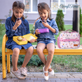 thumbnail image 6 of ComfiTime Lunch Bag for Kids – Insulated Lunch Box for Girls and Boys, Cute Reusable Cooler Bag with Zipper Pockets, Bottle Holder, Padded Handles and Shoulder Strap (Dream Land), 6 of 13