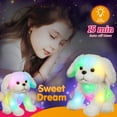 thumbnail image 5 of hirigin Electronic Plush Toy with Colorful Light, Cute Rabbit/Bear Sing Song Stuffed Soft Doll Gift for Boy and Girl, 5 of 5