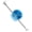 Round, variant on Single Gang Adjustable PVC Electrical Box, 21 cu. in., Blue, 1 Pack Adjustable depth for various drywall thicknesses. Insulating PVC. 21 cu. in. capacity. For residential or commercial use.