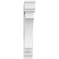 thumbnail image 2 of 3"W X 18"D X 18"H Standard Imperial Architectural Grade Pvc Bracket With Traditional Ends, 2 of 8