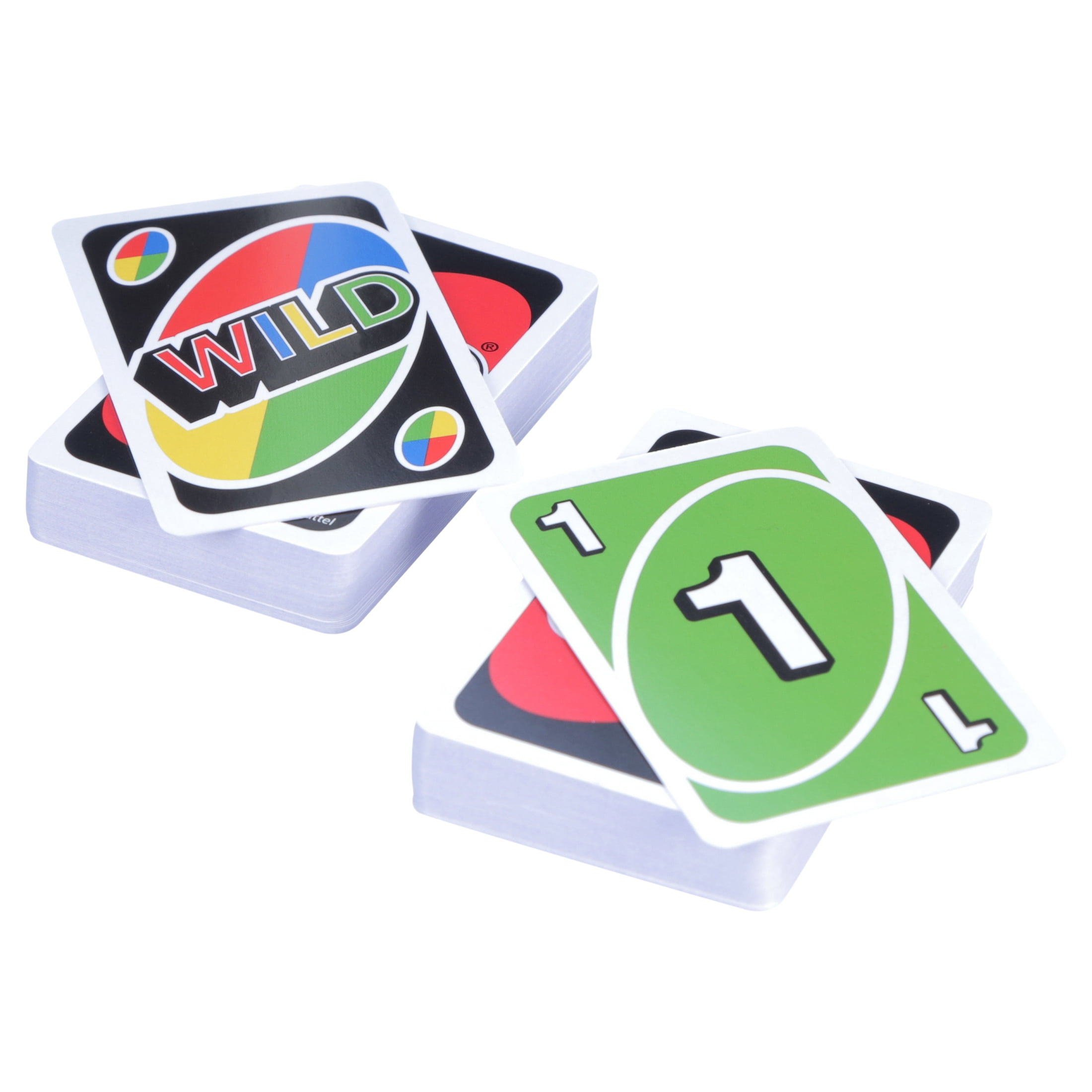 Uno Color Number Matching Card Game For 2 10 Players Ages 7y Walmart Com Walmart Com