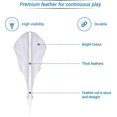 thumbnail image 4 of AMIFIT Steller Gold Series Feather Shuttlecock | Pack Of 3 , White | For Both Indoor And Outdoor Use, 4 of 5