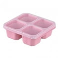 thumbnail image 3 of Bento Snack Box Contenedor De Comida Dividido Portátil Para Dulces, Pasta, Frutas Secas, Color Rosa, 3 of 9