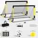 thumbnail image 2 of Wumubs Set de 2 Porterías de Fútbol para Niños de 6x4 Pies, Equipo de Entrenamiento con Pelota y Objetivos, Red de Fútbol para Niños de 3 a 12 Años, Juegos Deportivos al Aire Libre, 2 of 7