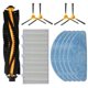 thumbnail image 2 of 20PCS for C30B Robot 800T 820S Robot Vacuum Cleaner Parts Main Side Brush Mop Cloth HEPA Filter, 2 of 5