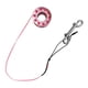 thumbnail image 1 of Yuarrent Carrete de dedo de buceo hecho de Metal anticorrosión y resistente a impactos para carrete de buceo de seguridad portátil Deportes acuáticos Rosa Cable de 15M, 1 of 1