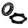 thumbnail image 4 of Centerlock Adaptador de bloqueo central de bicicleta Aleación de aluminio Adaptador de bloqueo central de bicicleta ergonómico para bicicletas de montaña Negro, 4 of 10