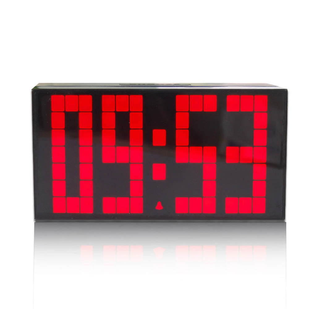 Digital LED Wall Clock Multifunction Desktop Alarm Clock with Calendar
