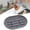 Grey, variant on ZOURIH Soap Dish, Bathroom Soap Dishes Soap Holder Soap Tray with Holes to Drain Water- Oval Shape Soap Dish for Shower Bathroom Kitchen Counter top, Keep Soap Dry - Flexible Silicone,Red