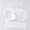 thumbnail image 4 of Spaghetti Strap Cami Tank Tops for Women with Build in Bra Round Neck Sleeveless Summer Short Tanks, 4 of 6