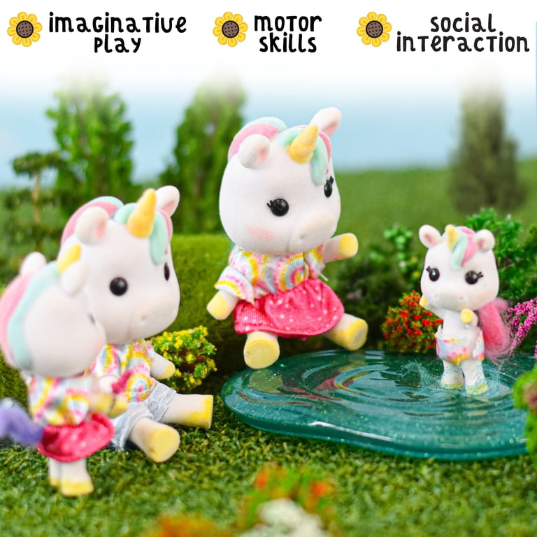 Honey Bee Acres Daydreamers Unicorn Family – Black-Eyed Dolls for Honey Bee Acres Daydreamers Unicorn Family – Black-Eyed Dolls for