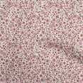 thumbnail image 1 of oneOone Tissu Polyester Spandex Rouge Matériel de Robe Florale Tissu Imprimé Tissu au Mètre 56 Pouces de Large, 1 of 4