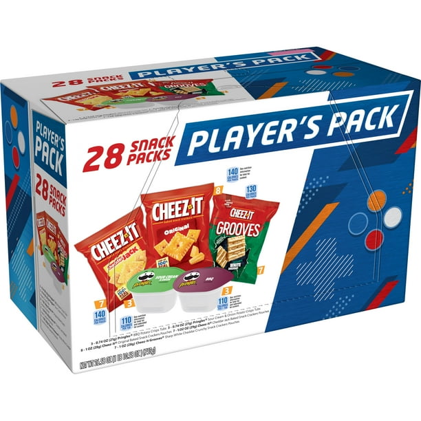 Kellogg's Player's Pack, Lunch Snacks, Office and Kids Snacks, Variety