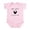 Petal Pink, variant on CafePress - My Dad Has A Beard Body Suit - Baby Light Bodysuit, Size Newborn - 24 Months