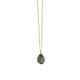 thumbnail image 3 of Easter Egg Pendant Necklace for Women, Enamel Floral Egg Charm Jewelry, Zircon Accented Spring Holiday Gift, Gold Chain Necklace Elegant Party Wear, Cute Easter Gifts for Her, Fashion Dainty Necklace, 3 of 7