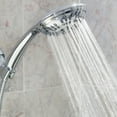 thumbnail image 5 of Aqua Elegante 6 Function Handheld Shower Head for High Pressure Showers - 2.5 GPM - Chrome, 5 of 8