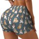 thumbnail image 1 of Fotbe Cartoon Bulldog 1 Shorts Sin Costuras – Shorts Deportivos de Cintura Alta para Mujer, Elásticos para Gimnasio, Yoga, Running o Ciclismo-Large, 1 of 8
