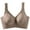 Gray-Gray, variant on Women's Embroidered Rhinestones Pattern Sports Bra - Non-Wired Support, Comfort Everyday Light Support