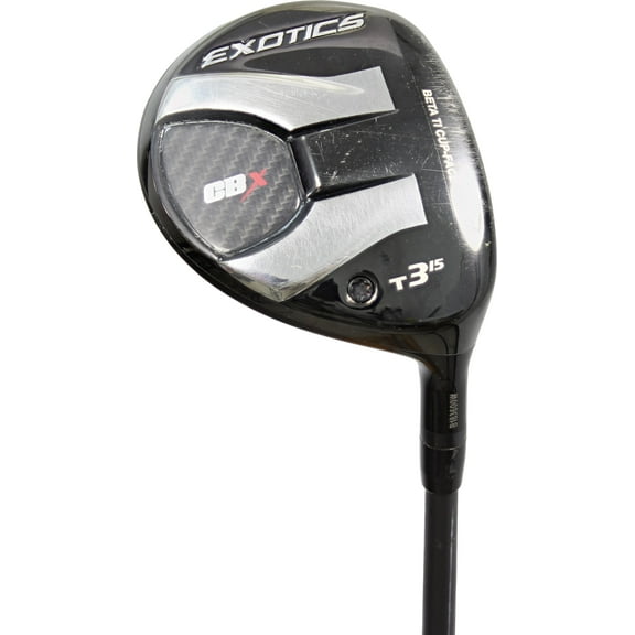Pre-Owned Tour Edge Golf Club CBX T3 15* 3 Wood Stiff MRC Kuro Kage Tini 70