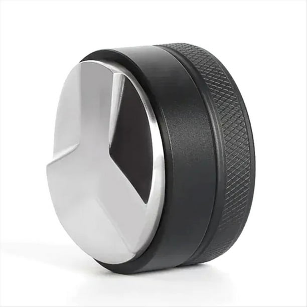 Dispensador de Café Espresso con Nivelador y Ángulos de Inclinación. Apisonador de Palma Ajustable. Compatible con Portafiltros de 54 mm.
