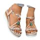 thumbnail image 2 of WILLBEST Sandalias De Plataforma Elegantes Para Mujer Para Comodidad Diaria, Vacaciones, Playa Y Citas Laborales, Punta Abierta, Diseño Moderno, Versátiles Y Para Usar En Verano., 2 of 8