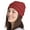 Wine red, variant on Fantaslook Womens Beanie Winter Hat Warm Chunky Cable Knit Hats Soft Stretch Thick Cute Cap for Cold Weather