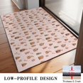 thumbnail image 3 of Pink Christmas Gingerbread House Pattern Door Rugs,Washable Non Slip Door Mats Indoor,Decorative Door Mats,Entry Mat Indoor for Entrance,Bedroom,Kitchen,Bathroom,20"x32", 3 of 6