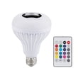 thumbnail image 1 of E27 Bluetooth Music Led Bombilla Colorful Led Stage Bombilla inteligente Control remoto Bombilla de música Vogacara DZ4475-00B, 1 of 2