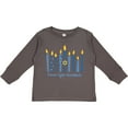 thumbnail image 3 of Inktastic Peace Light Hanukkah Boys or Girls Long Sleeve Toddler T-Shirt, 3 of 5