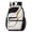 Black and Gold-1, variant on Blue and White Marble Pattern 17" School Backpacks for Teens,Waterproof Oxford Fabric,S-Shape Padded Straps for School,Travel,Hiking,Camping