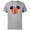 Athletic Heather, variant on Disney Mickey Mouse Jack-o’-Lantern Halloween - Short Sleeve Cotton T-Shirt for Adults - Customized-White