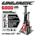 thumbnail image 2 of Powerbuilt 6000 Lb (3 Ton) Unijack Truck / SUV Lift and Lock Jack - 620471, 2 of 10