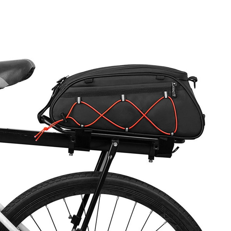 Waterproof Rear Seat Bag Cooler Bag Bike Rack Bag Trunk Bag Cycling Cargo Luggage Bag Pannier Shoulder Bag Walmart