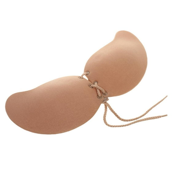 Barra Adhesiva De Silicona Perfecl Beige Sin Tirantes Invisible Sin Respaldo